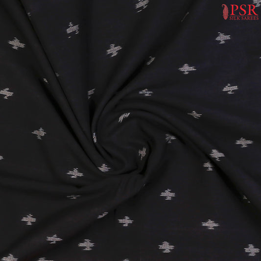 Detailed Ikkat pattern showcasing traditional craftsmanship