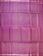 Indulge in timeless elegance with our Byzantium Purple&nbsp;Soft Silk Saree, crafted to perfection with&nbsp;impressive copper zari jacquard geometrical plaids. 