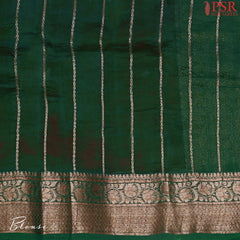 Elevate Your Elegance with PSR Silks' Stunning Kora Banaras Silk Saree