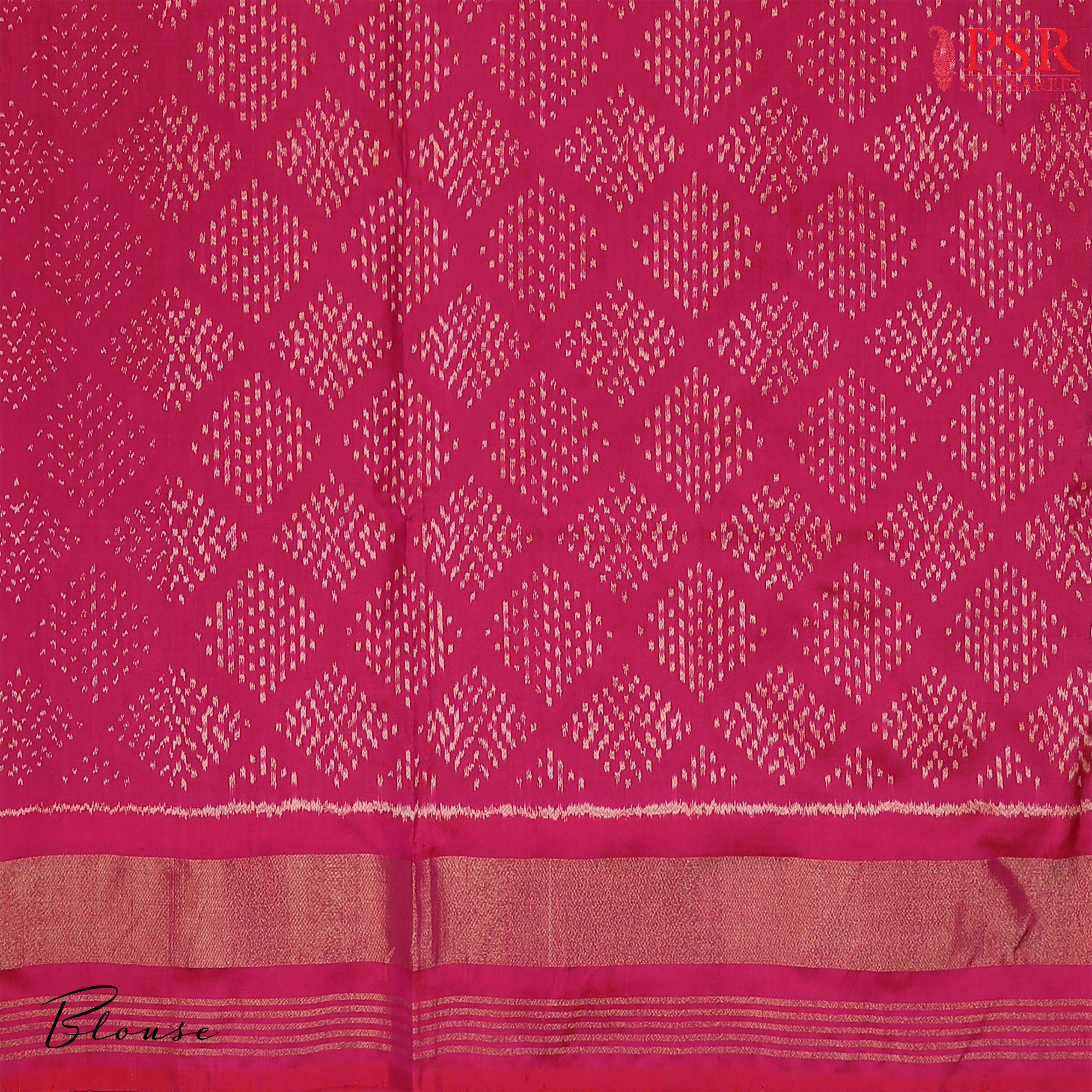 Transform Your Elegance with PSR Silks' Exquisite Cedar Brown Pochampally Ikat Silk Saree
