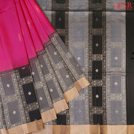 Elegance Meets Sophistication with PSR Silks' Soft Silk Saree&nbsp;