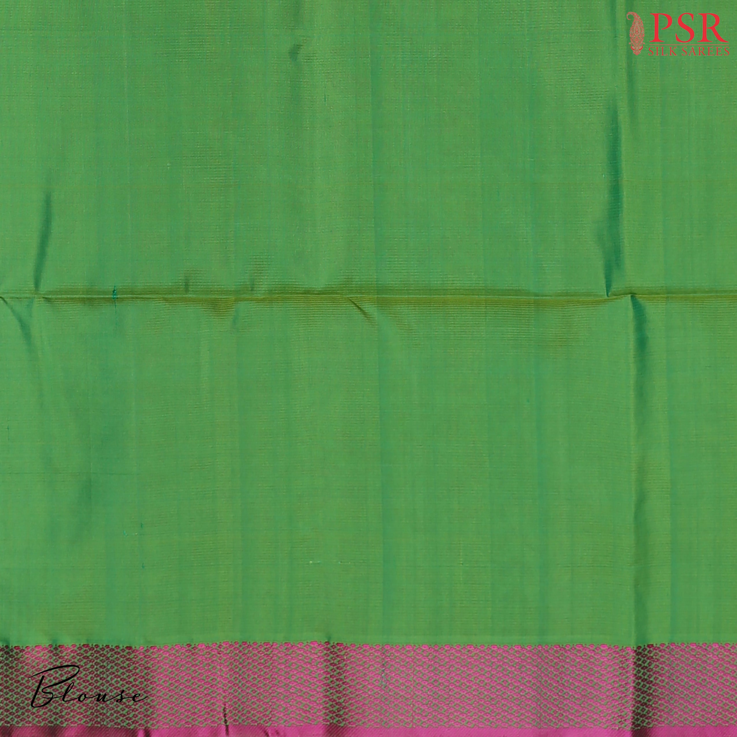 PSR Silk Sarees introduces the vibrant and enchanting Chateau Green Soft Silk Saree, a perfect blend of elegance and charm. This stunning saree is adorned with&nbsp;magenta pink thread floral motifs, creating a delicate yet striking contrast.