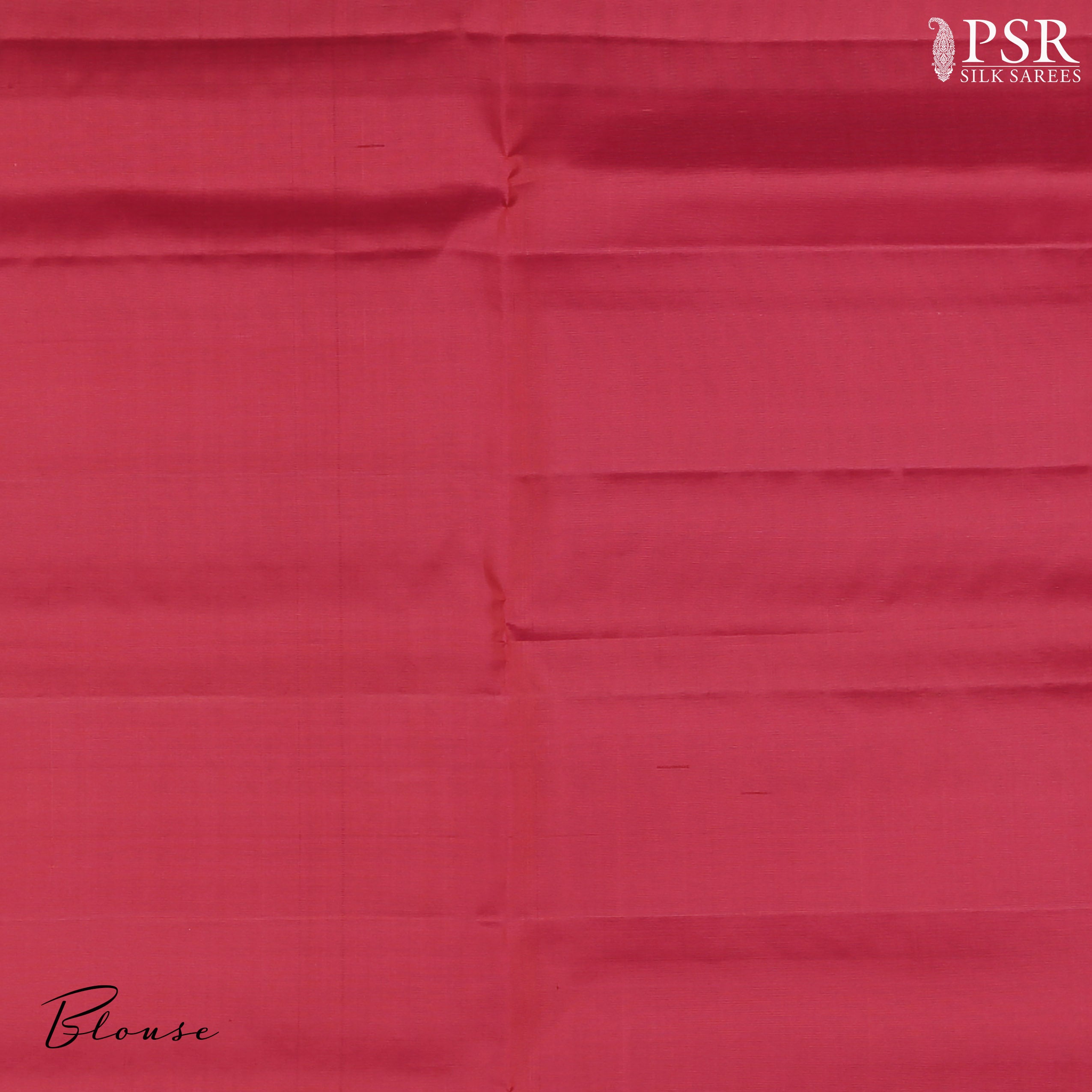 PSR Silk Sarees presents a Crimson Red Soft Silk Saree, a timeless masterpiece