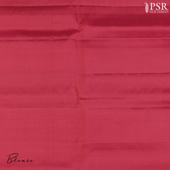 PSR Silk Sarees presents a Crimson Red Soft Silk Saree, a timeless masterpiece