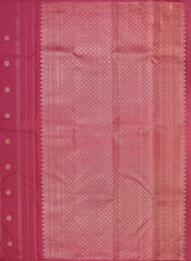 Deep Cerise Kanchipuram Silk Saree from PSR Silk Sarees is a mesmerizing piece from the Smartika Kanjivaram collection