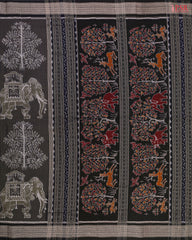 Colorful Orissa weave showcasing traditional artistr