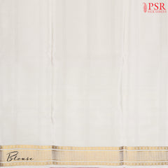 PSR Silks Exclusive Flamingo Pink Mysore Silk Saree&nbsp;