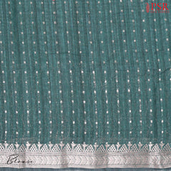 Brown Semi Tussar Embroidery Saree