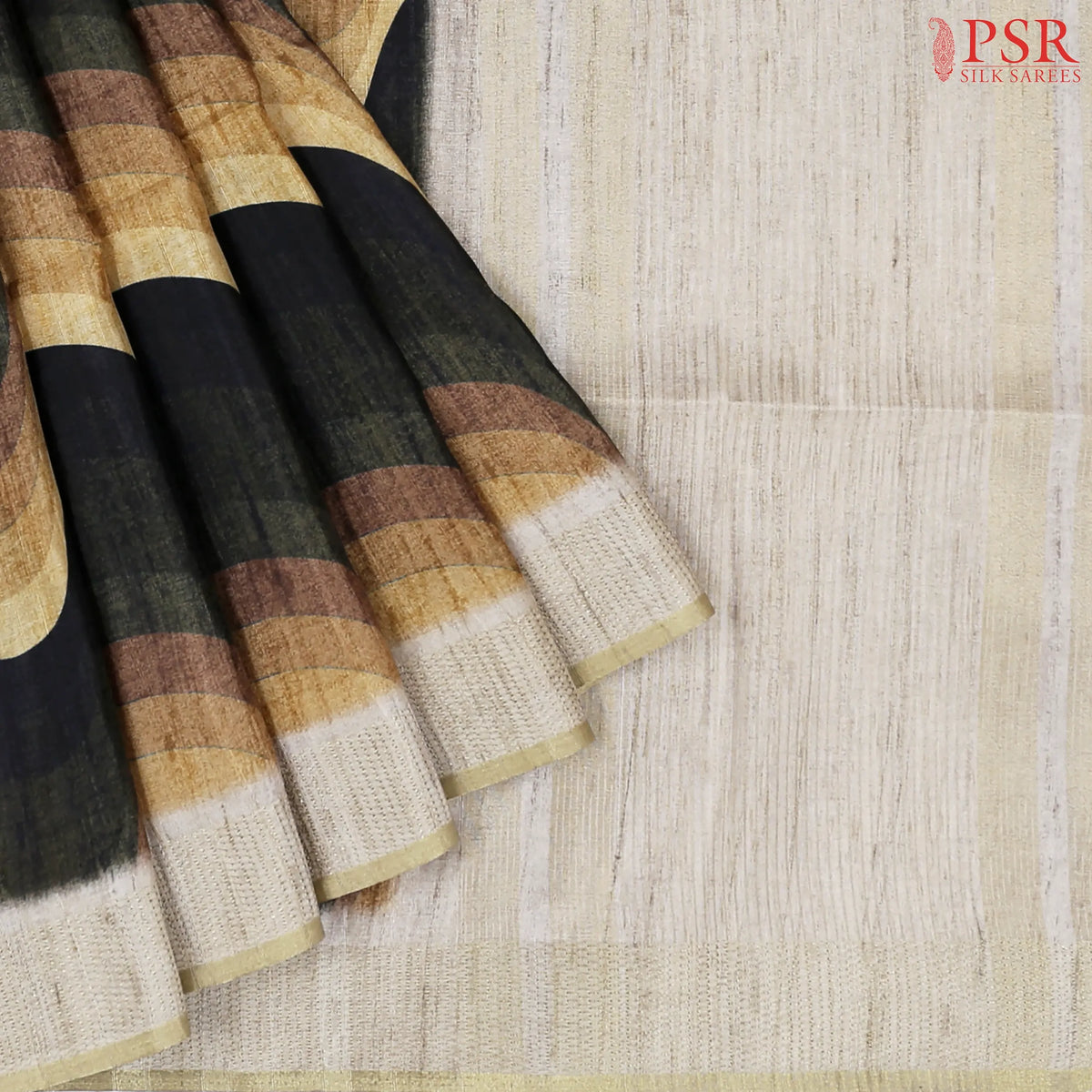 Multicolor Semi Tussar Saree