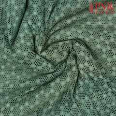 Army Green Hacoba Embroidery Running Material
