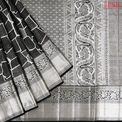 Black Bridal Designe Kanchipuram Silk Saree