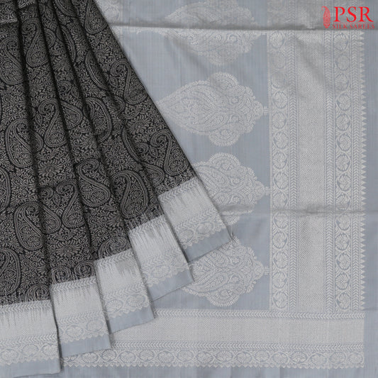 Black Soft Silk Saree