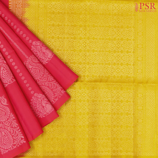 Red Soft Silk Saree