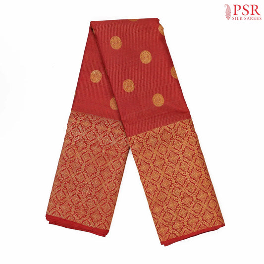 Red Kanchipuram Silk Saree