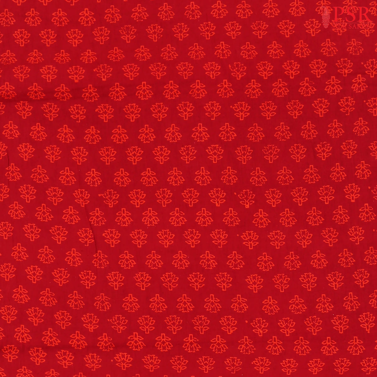 Burgundy Cotton Print Running Material