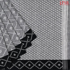 Grey Byloom Cotton Saree