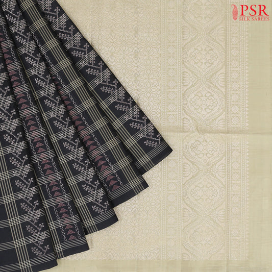 Black Soft Silk Saree
