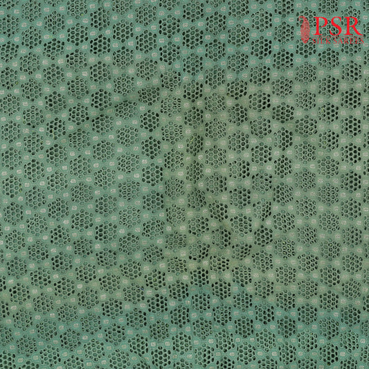 Army Green Hacoba Embroidery Running Material