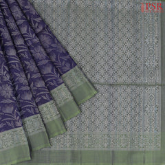 Dark Blue Soft Silk Saree