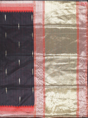 Black Semi Banaras Saree