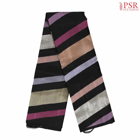 Black Kanchipuram Silk Saree