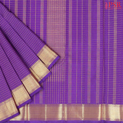 Violet Kanchipuram Silk Saree