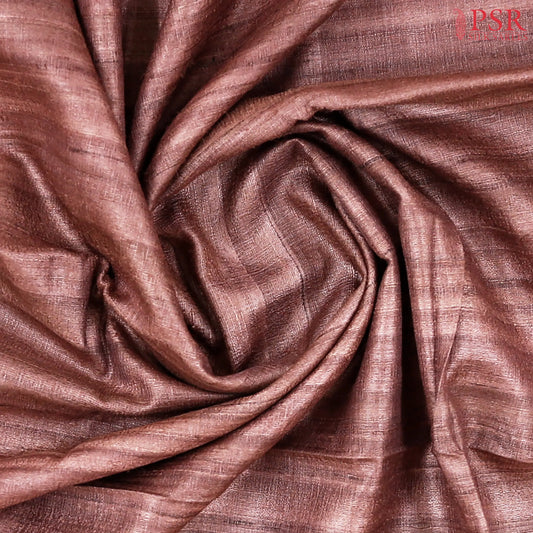 Bole Brown Ghicha Kadhi Tussar Silk Saree