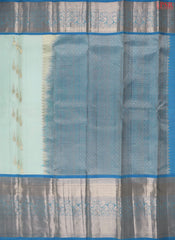 Pastel Blue Kanchipuram Silk Saree