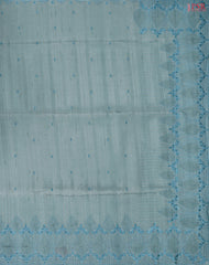 Light Blue Kosa Saree