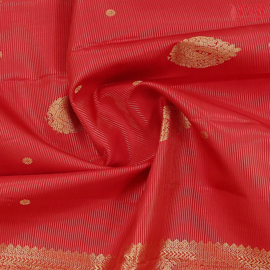 Red Kanchipuram Silk Saree