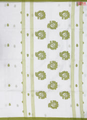 White Byloom Cotton Saree