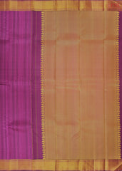 Persian Purple Kanchipuram Silk Saree