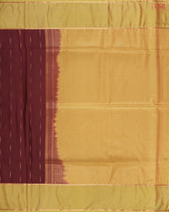 Rosewood Brown Soft Art Silk Saree