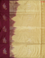 Maroon Soft Art Silk Saree