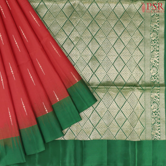 Red Soft Silk Saree