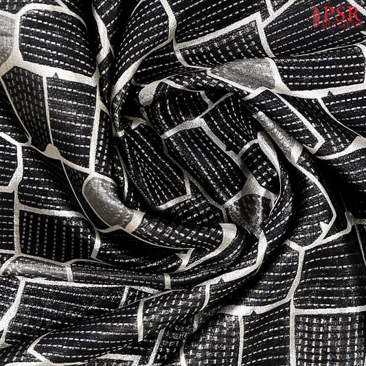 Black Bridal Designe Kanchipuram Silk Saree