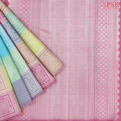 Multicolor Kanchipuram Silk Saree
