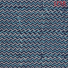 Dark Blue Batik Print Running Material