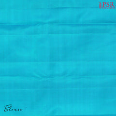 Dark Eminence Purple Kanchipuram Silk Saree