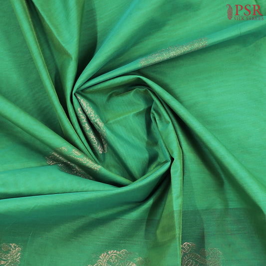 Persian Green Silk Cotton Saree
