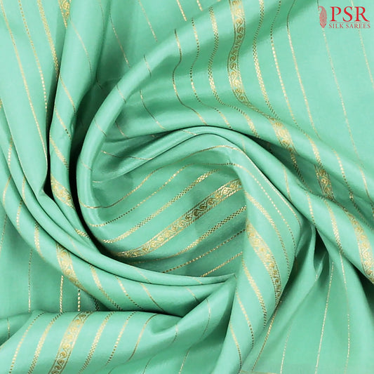 Jade Mint Green Mysore Silk Saree