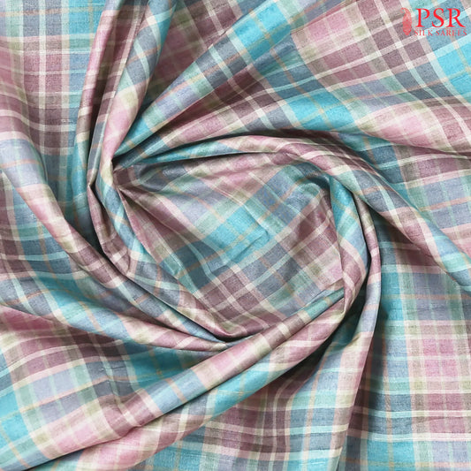 Multicolor Semi Tussar Saree