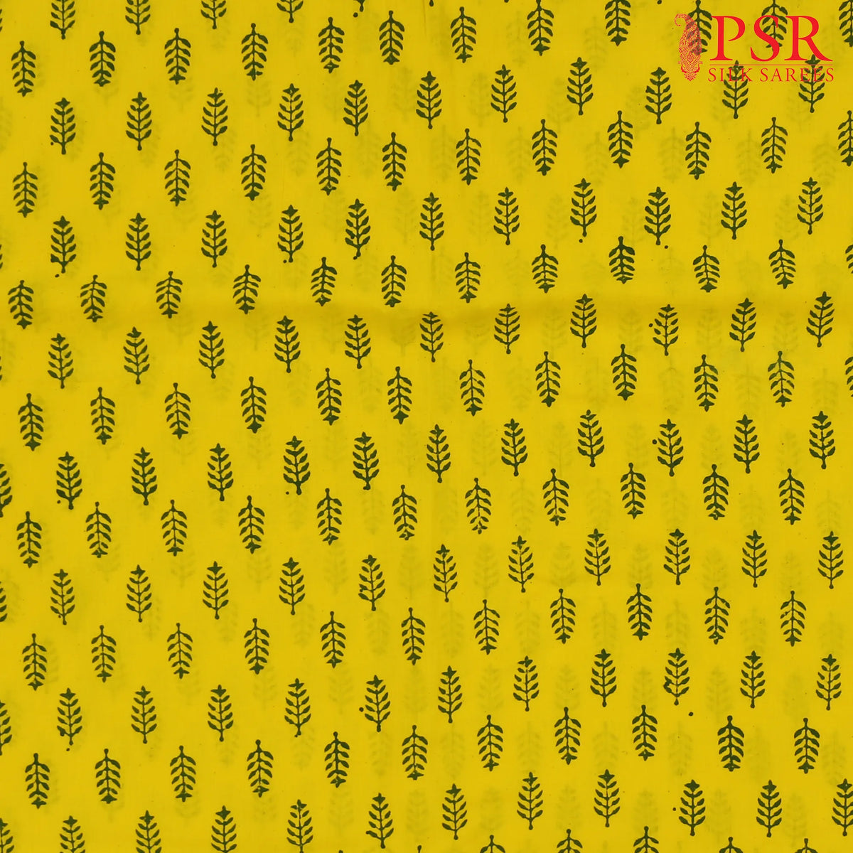Yellow Jaipur Cotton Print Running Material