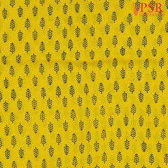 Yellow Jaipur Cotton Print Running Material
