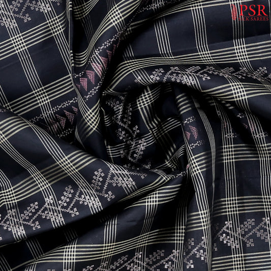 Black Soft Silk Saree