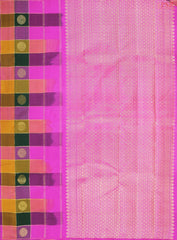 Multicolor Kanchipuram Silk Saree
