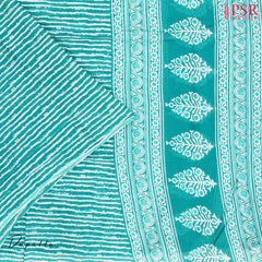 Pale Blue Cotton Dress Material