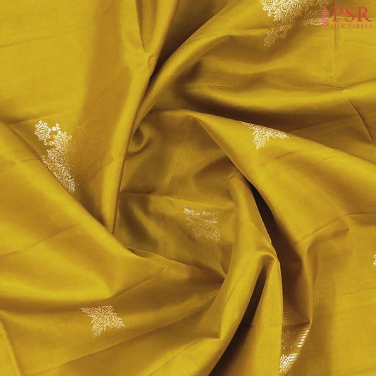 Mustard Yellow Soft Silk