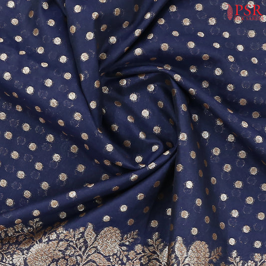 Dark Blue Georgette Saree