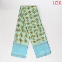 Pastel Green Kanchipuram Silk Saree